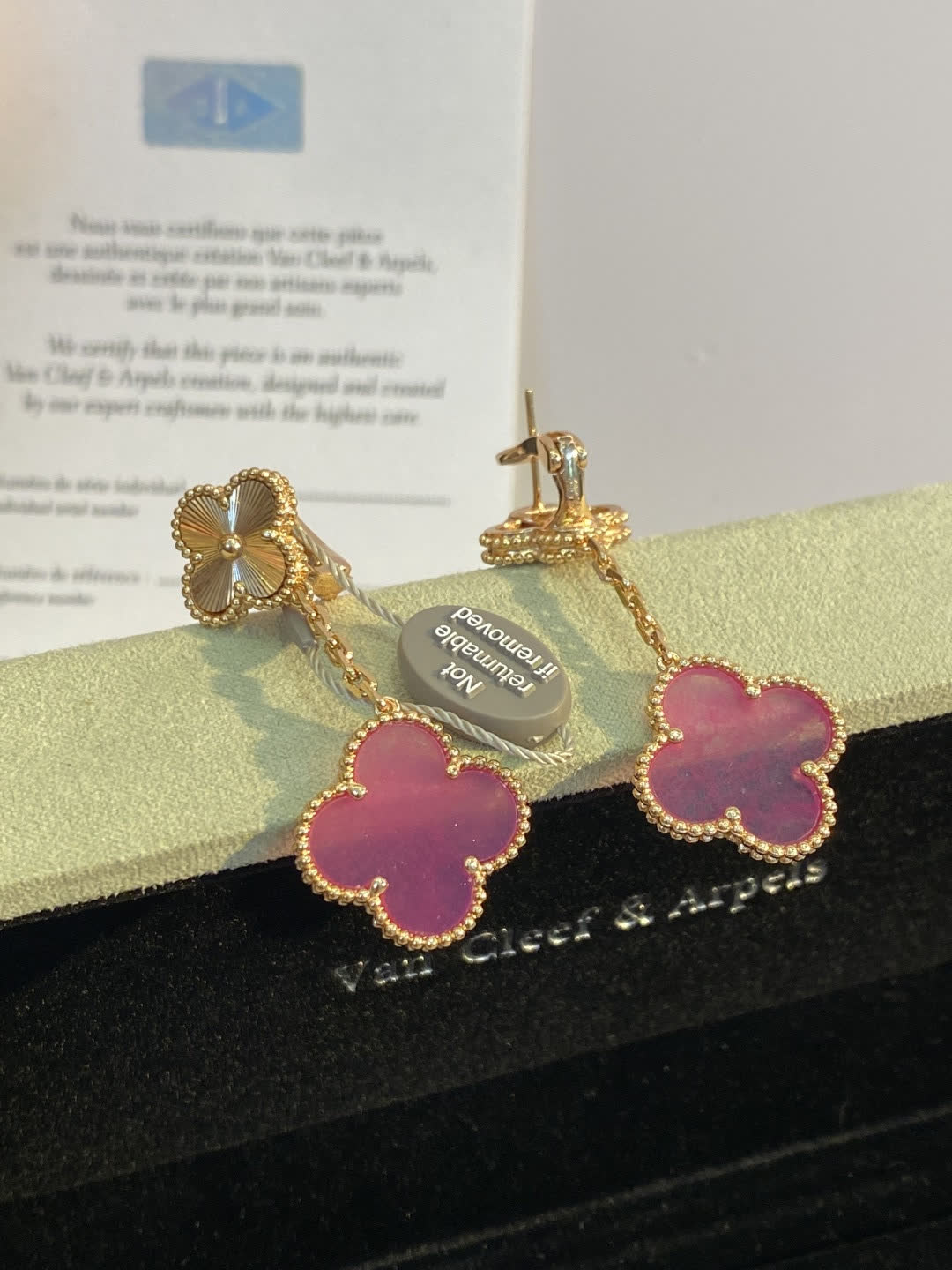 Van Cleef & Arpels Alhambra Earrings